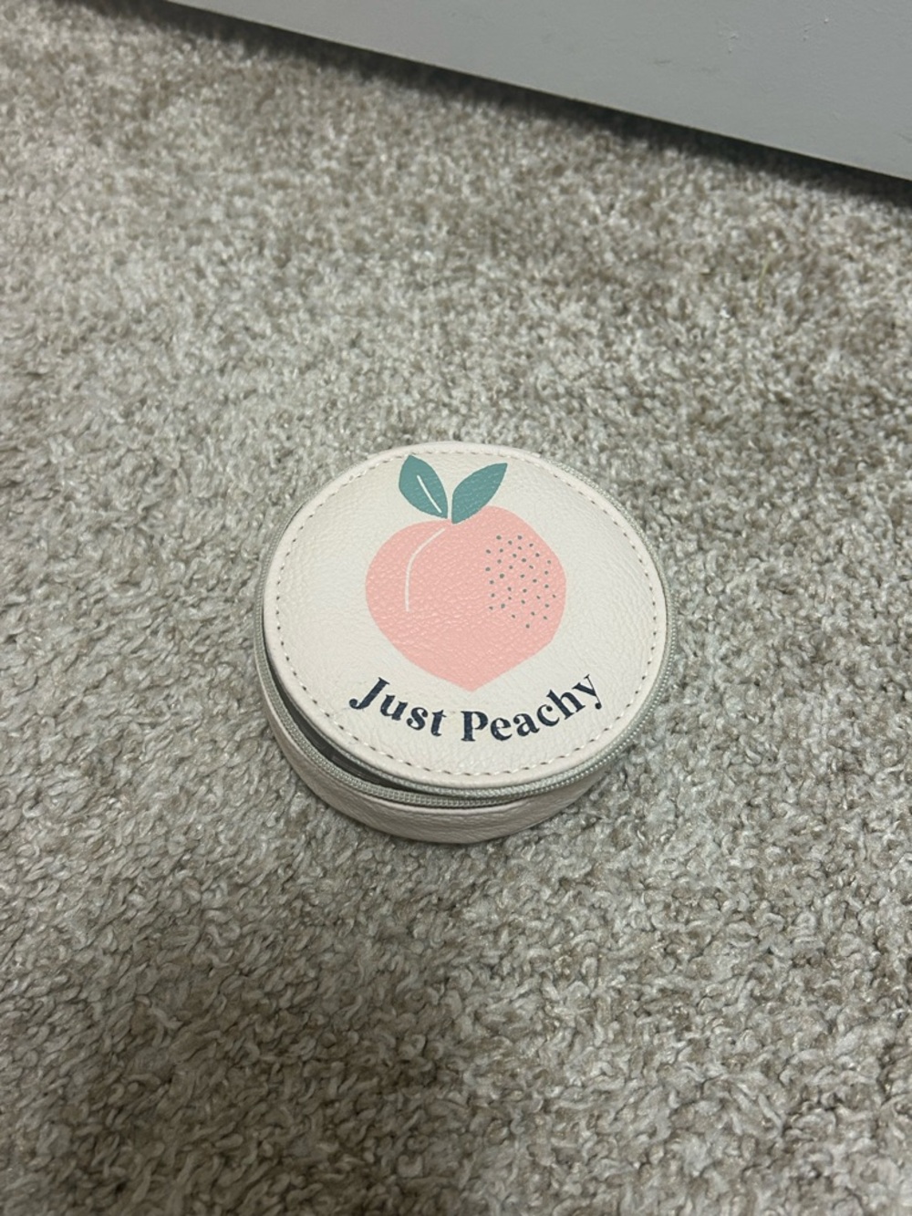 Just Peachy travel medicine case